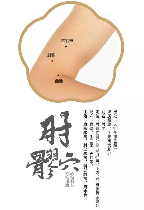 艾灸肘髎穴——疏筋利节,舒筋活络