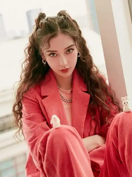 泡面卷发公主头