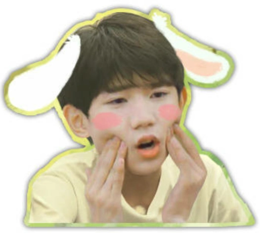 王源分享171028王源小头像大放送可爱小表情萌死人