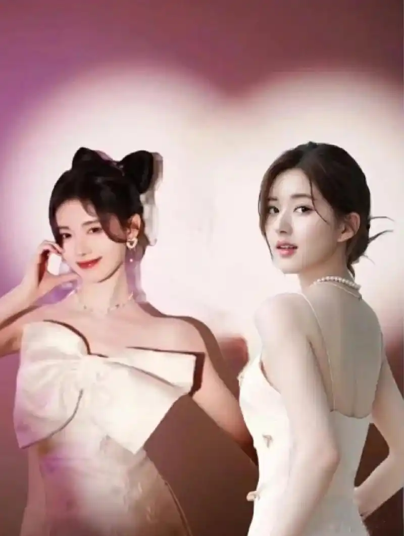 你们要的鞠婧祎和赵露思合照来啦!