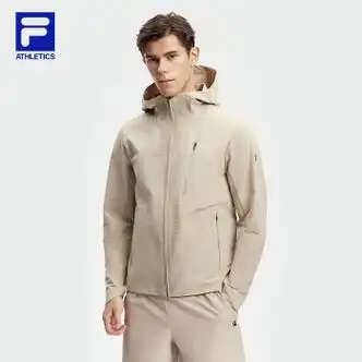 运动户外>运动服饰>运动夹克/风衣>斐乐(fila)>fila官方男士梭织外套