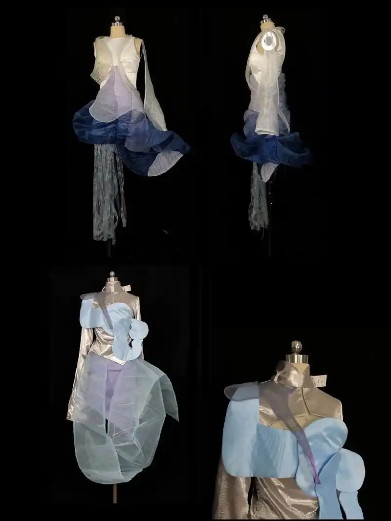 铁丝鱼骨是常用创意服装中的 - 抖音