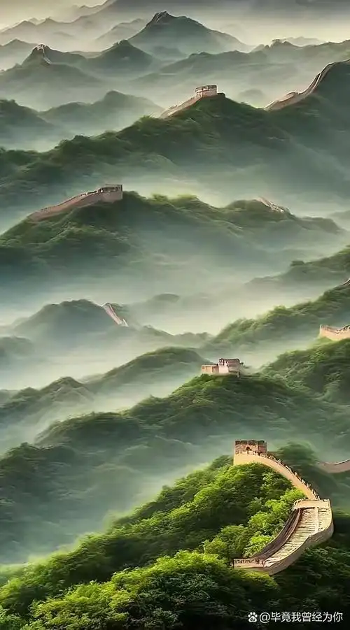 长城内外,山河壮丽.