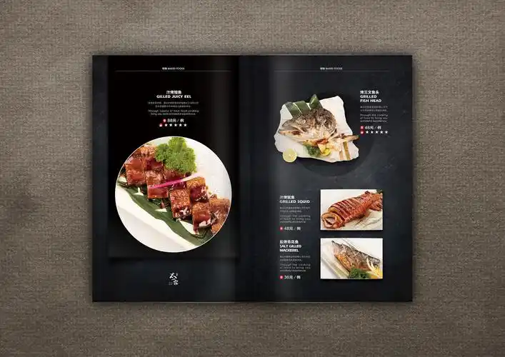 餐厅的门面装饰,菜品的完美展示渠道,菜单如何设计?_宣传