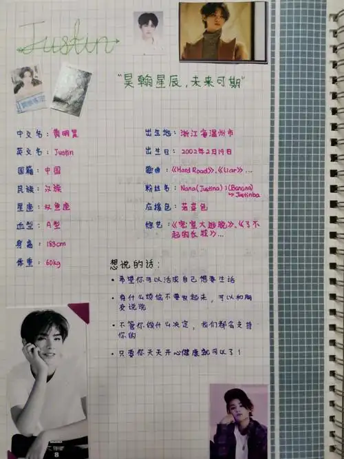 想看的艺人/电视剧的手账或者有任何评价的话都可以评论哦～#追星手帐