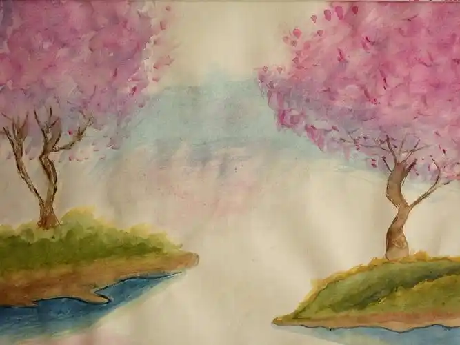 河间四中2018年高中学业水平考试书法绘画展