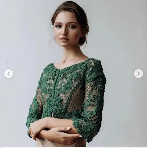 精致女款手钩衫