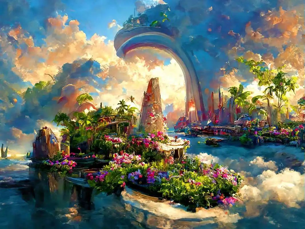 梦中的仙境花园真的太美了,一定要分享给最爱的人一起看.#壁纸 - 抖音