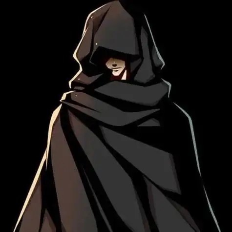 神秘斗篷人物图片 斗篷男生头像图片