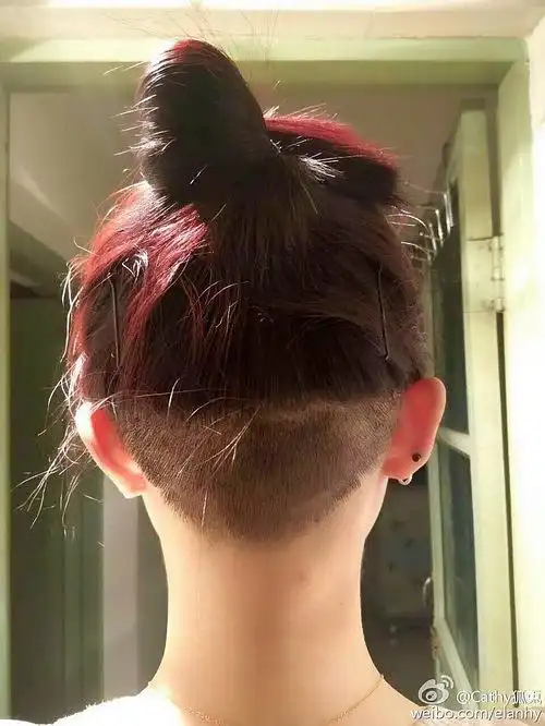 有剃过头的妹子吗