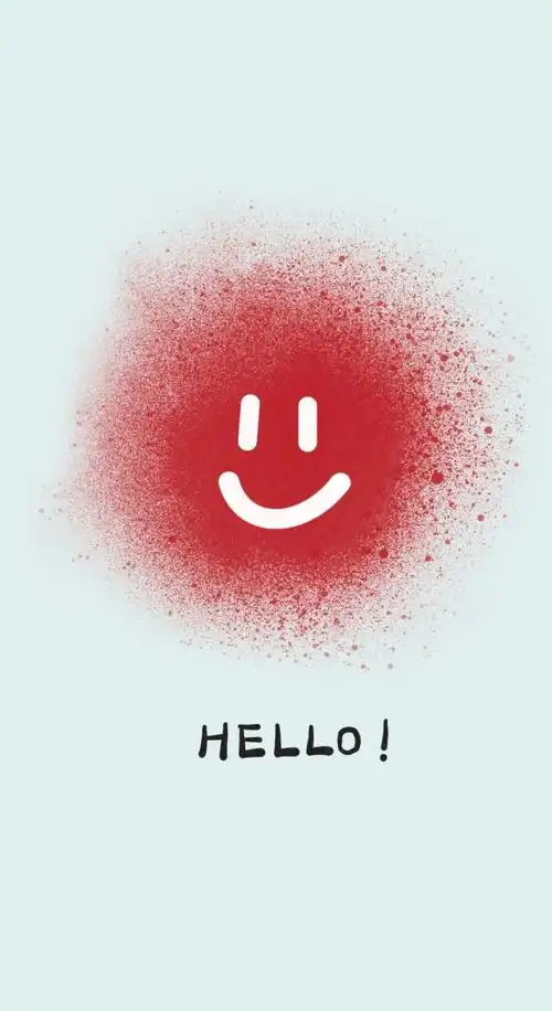 笑脸(小清新手机静态壁纸) - 小清新手机壁纸下载 - 元气壁纸