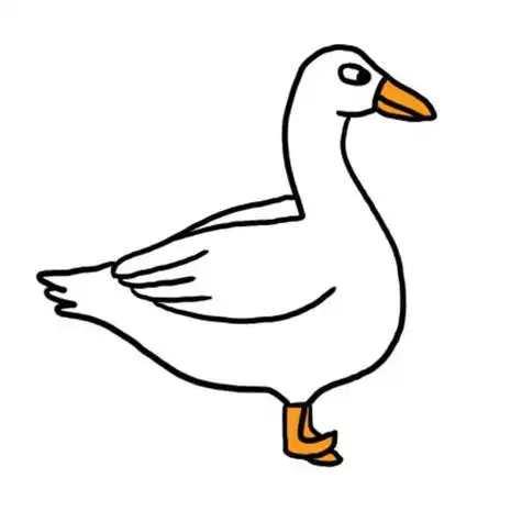 简笔画鹅怎么画 鹅怎么画好看又简单