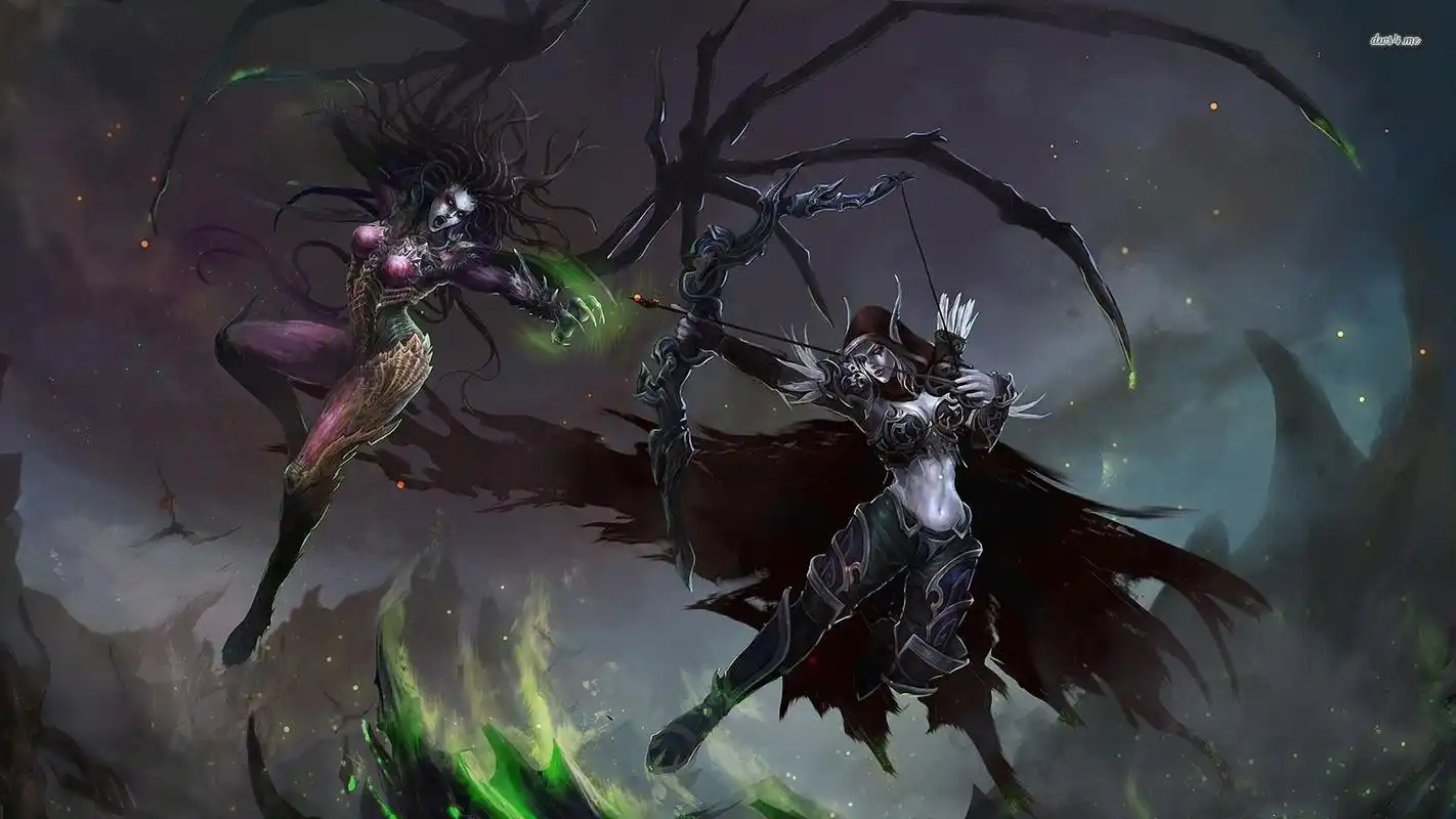 《魔兽世界》希尔瓦娜斯高清桌面壁纸