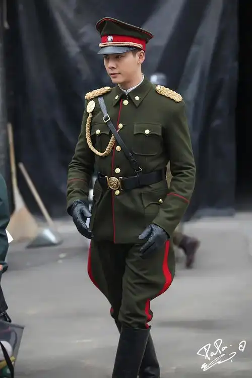 老九门探班 军装佛爷