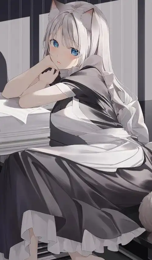 为什么白毛在二次元那么受欢迎?看到了她们,瞬间明了!