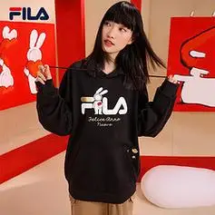 fila斐乐安东尼不二兔卫衣情侣款时尚休闲男女上衣