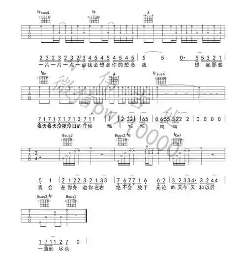 夏洛特烦恼吉他谱金志文