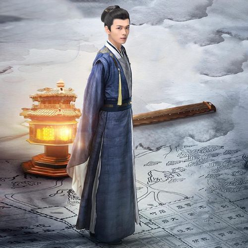 古装影视侠客剑客飘逸男汉夏季同款芊芊陈芊芊民族服装