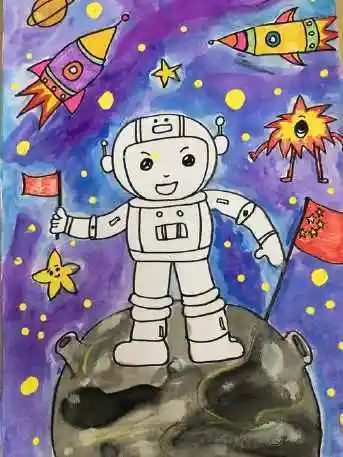 我的梦想是小小宇航员手抄报 我的梦想手抄报