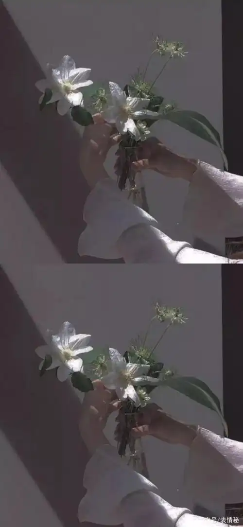 好看的三层拼接壁纸