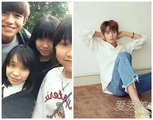 跑男黄旭熙整容了吗lucas黄旭熙出道前后照片对比童年照曝光