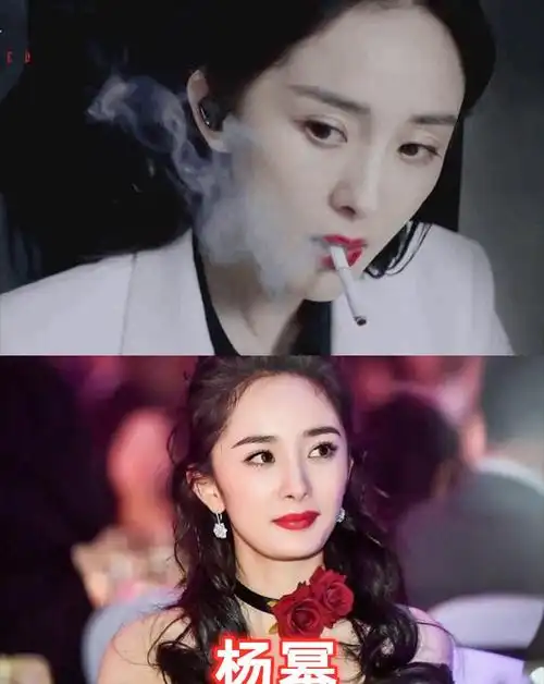 女星吸烟有多飒,周迅有灵气绝美,杨幂御姐霸气,看到唐僧:输了