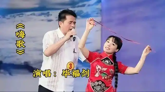 毕福剑王二妮精彩演唱的《嗨歌》配合默契,好听极了._网易视频