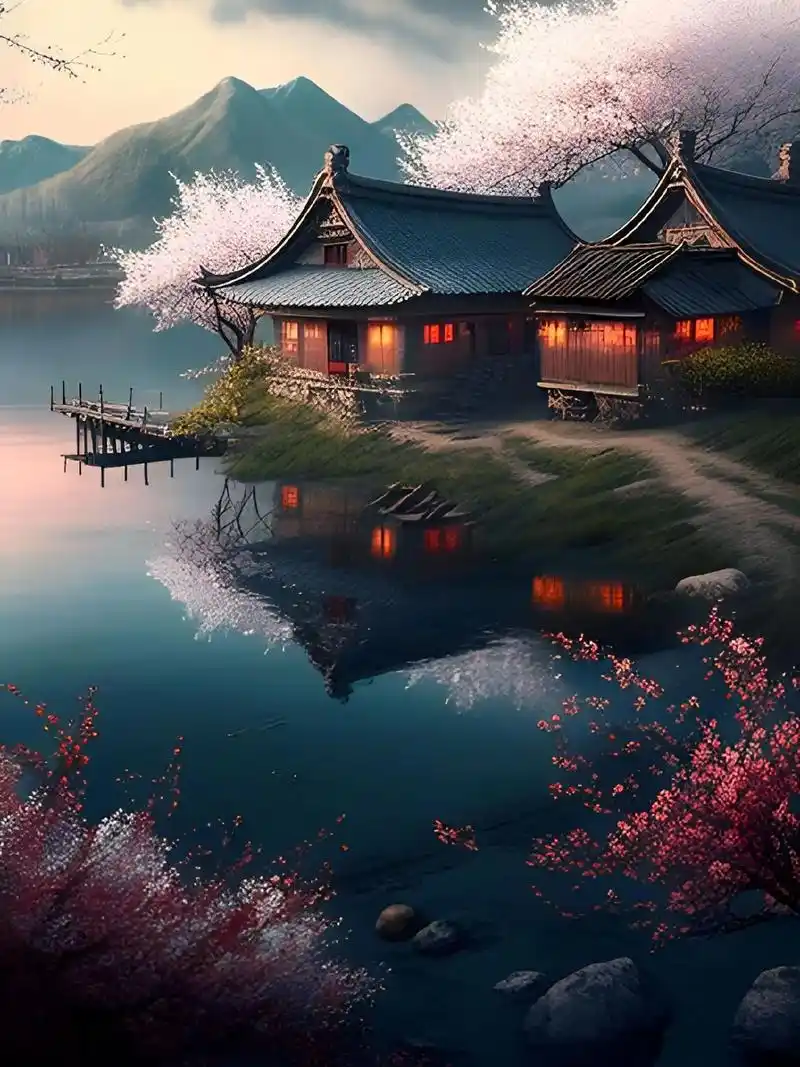 桃花岛上桃花坞#美景 #江南 #最美的风景在路上 #仙境 # - 抖音