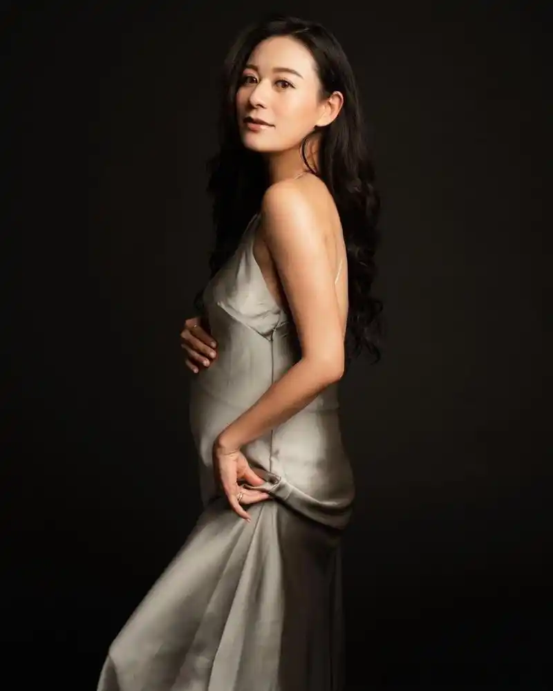 終於有我本人比較認真的孕照了93  來到最後一條大直路,要好好記錄