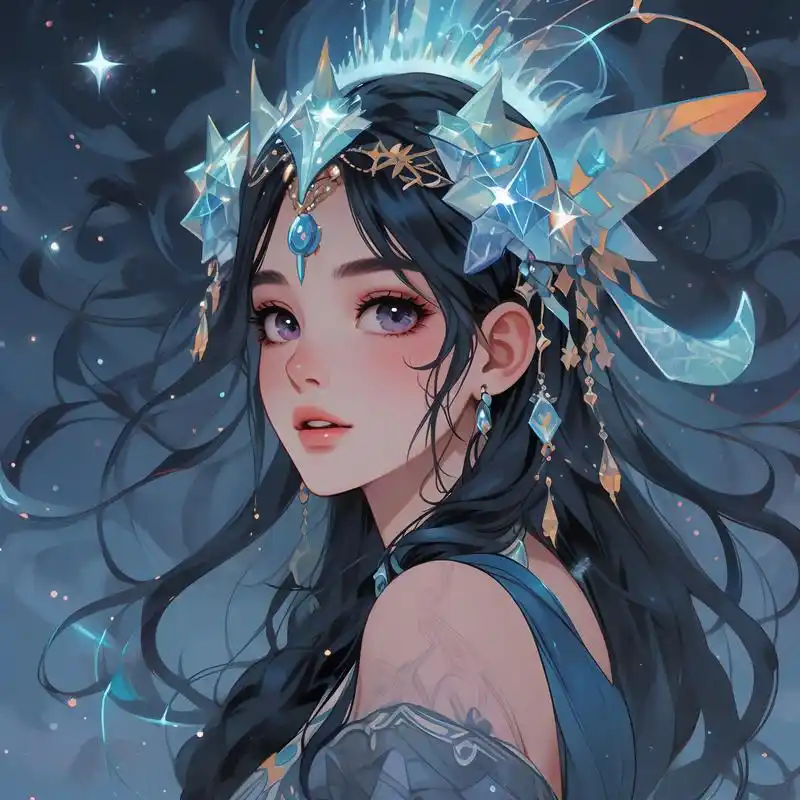 91水瓶座女神专属头像97