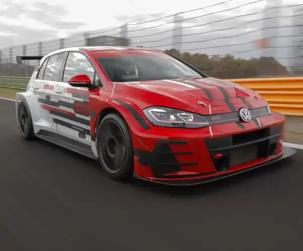 大众golf gti tcr 赛车!