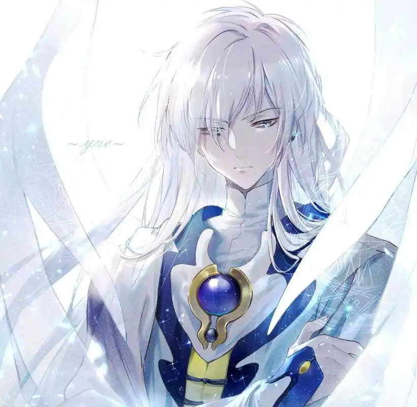 动漫里最能驾驭银色长发的5个男生,个个好样貌,第五已找到男友