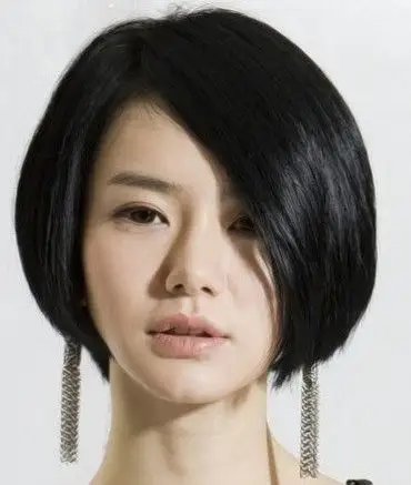 【图】戚薇波波头图片受欢迎 最美短发女明星