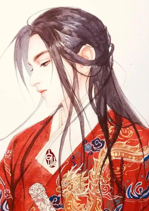 帅气的红衣小哥哥壁纸