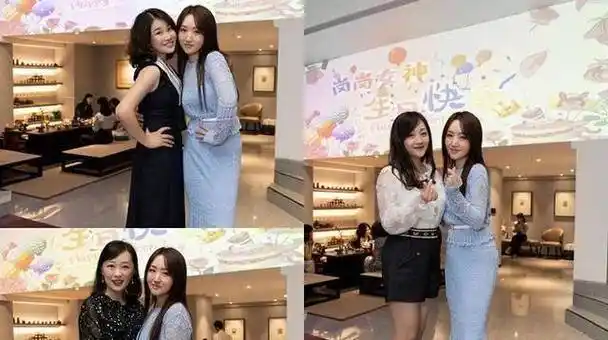 杨钰莹晒50岁生日照,穿蓝裙容颜焕发,现代装很有古典美女的感觉_身材