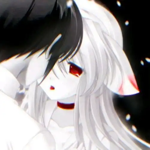 抑郁情侣头像动漫哭悲伤