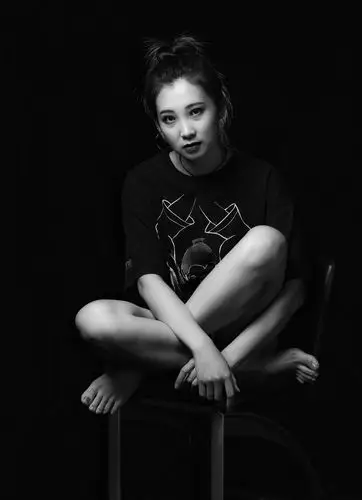 黑白图女生冷酷霸气侧颜(二)