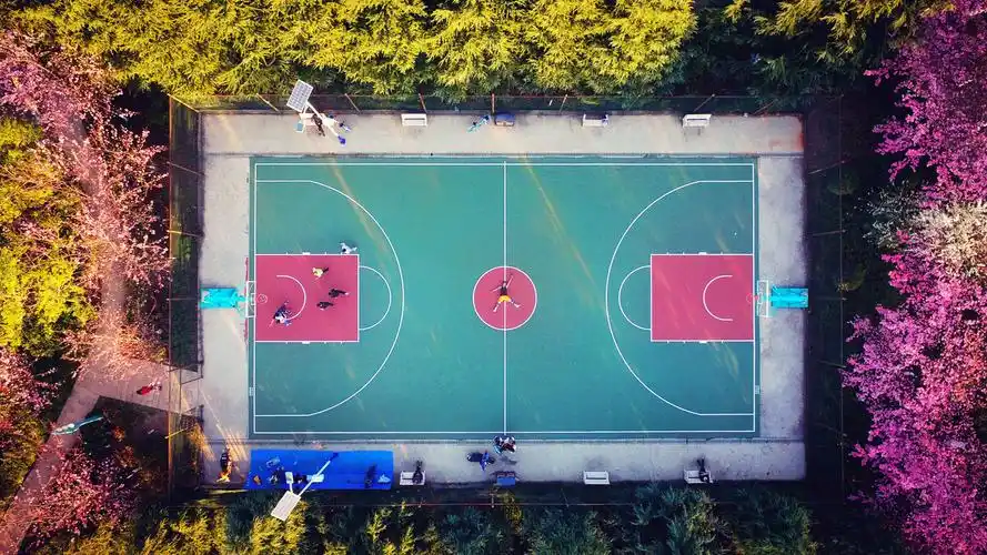 最美不过篮球场