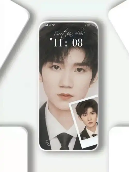 王源壁纸系列.现在是十一月七日,23:15分,即将迎来你的第 - 抖音