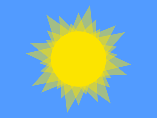 太阳阳光动画可爱gif动图_动态图_表情包下载_soogif