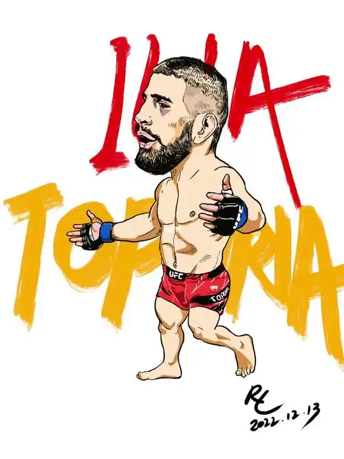 q版 ufc羽量级不败新星托普里亚!