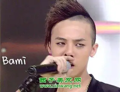 男生阴阳头发型,超个性型男(3)