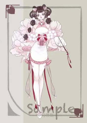 太喜欢这个桃花拟人了,发粗来吧