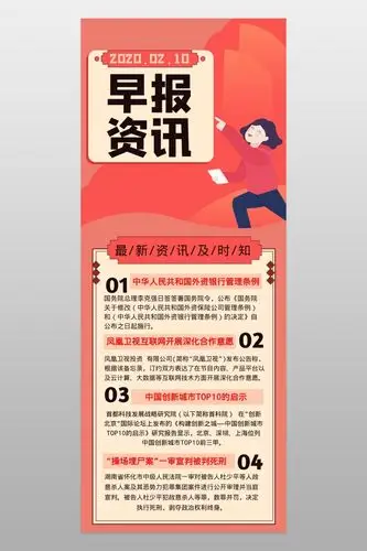 每日早报快讯最新资讯长图