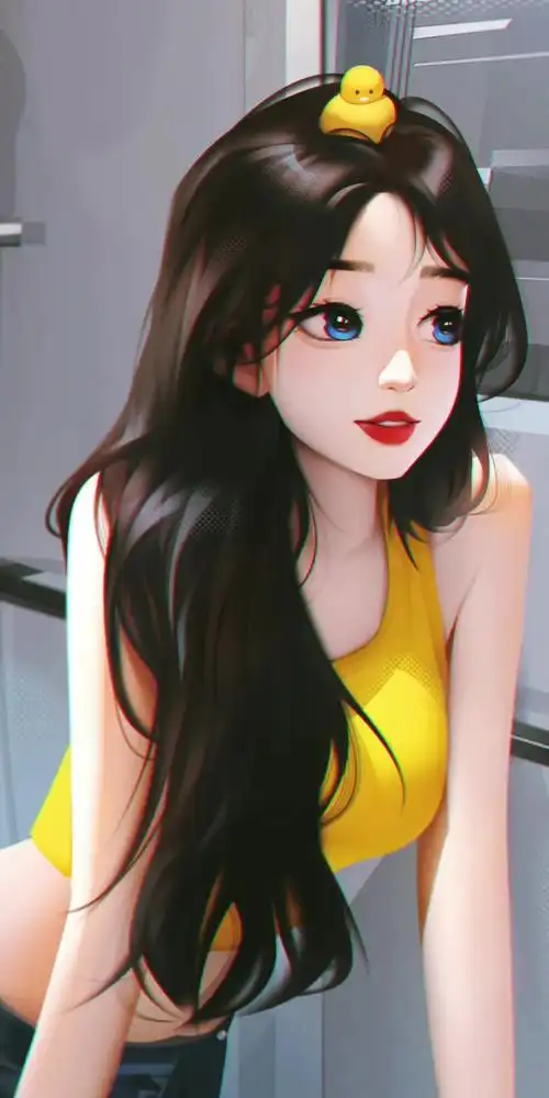 美女壁纸来一波华为苹果专用