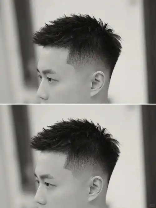 真正免打理的男生超短发,绝对帅!