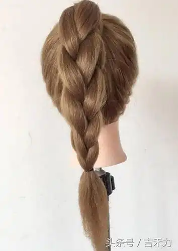 马尾辫编出花样风格-马尾辫编法-头发编法编法图解-中国结艺网