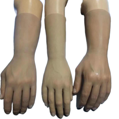 假肢手臂 前臂上臂接受腔美容手假肢手硅胶手假手义肢装饰手手模型