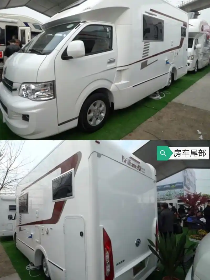 华晨金杯自动挡大海狮c型房车带升降床空间设计巧妙,售价47.58万