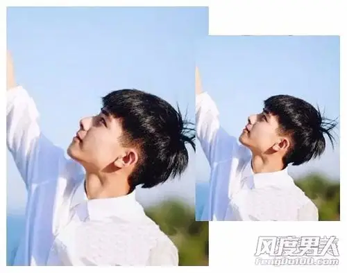 把锅盖头的两边掏空的发型叫做什么发型